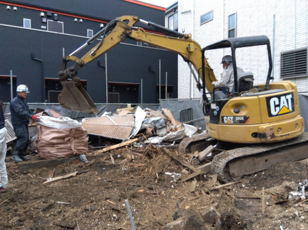 東京都江戸川区　建物解体工事