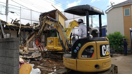 千葉県船橋市　建物解体工事